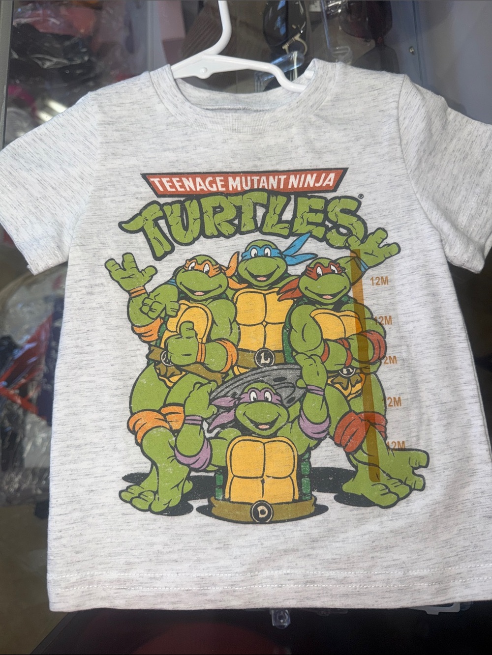 Teenage Mutant Ninja Turtles Graphic Tee - Light Gray
